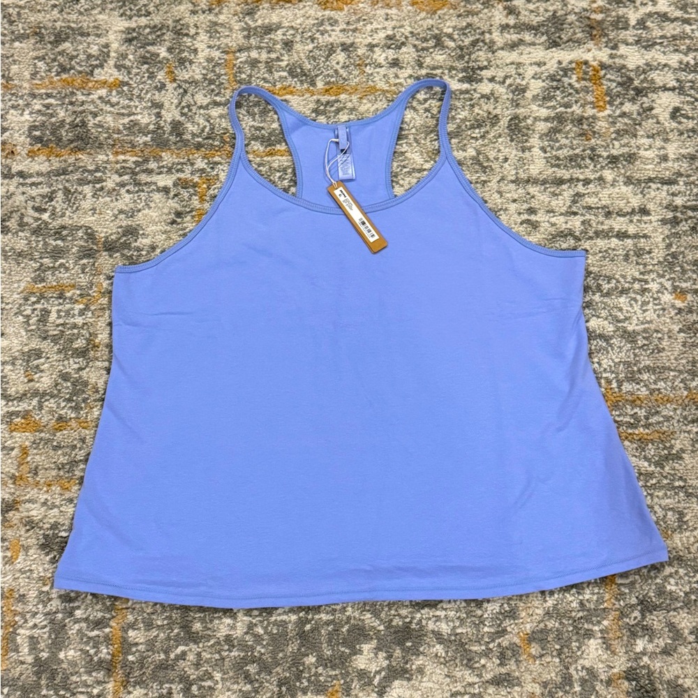 SKIMS Cotton Jersey Racerback Tank Top